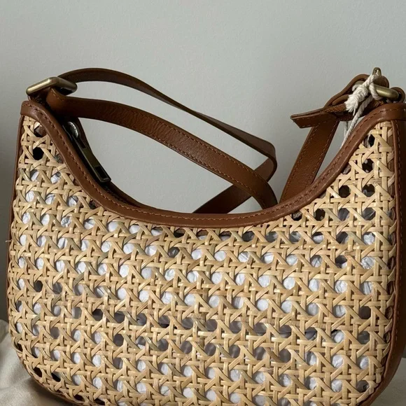Bembien Mini Sling Rattan Bag - Picture 2 of 9